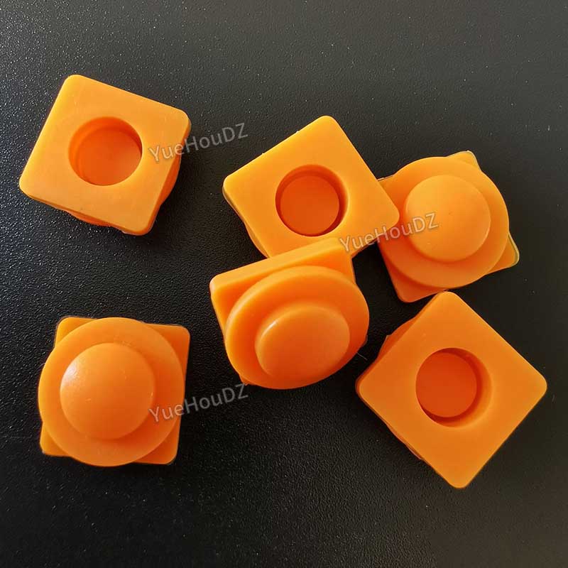 Spot Silicone Button keycap and rubber button cover suitable for handheld instrument  Meter equipment switch controller button