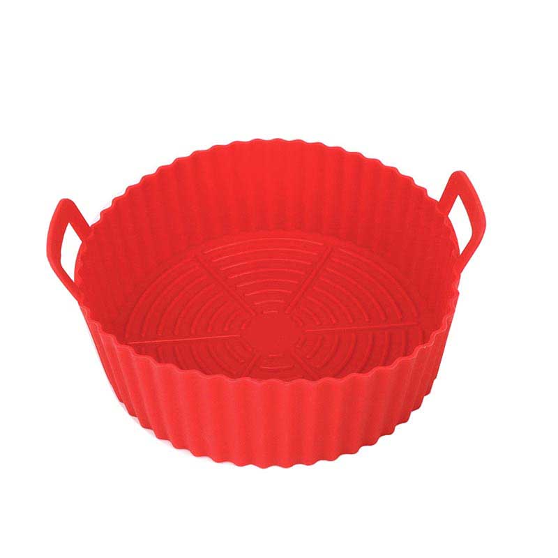 Enhance Your Baking Experience: Thickened Silicone Baking Molds with Convenient Carrying Handles for Air Fryers
