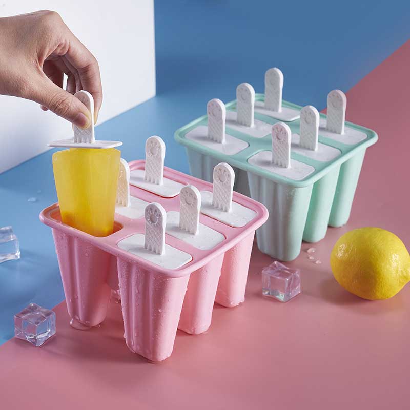 Food-Grade Silicone Popsicle Molds - 4/6/10/12 Grids - Ice Cream Molds Vendor Wholesale