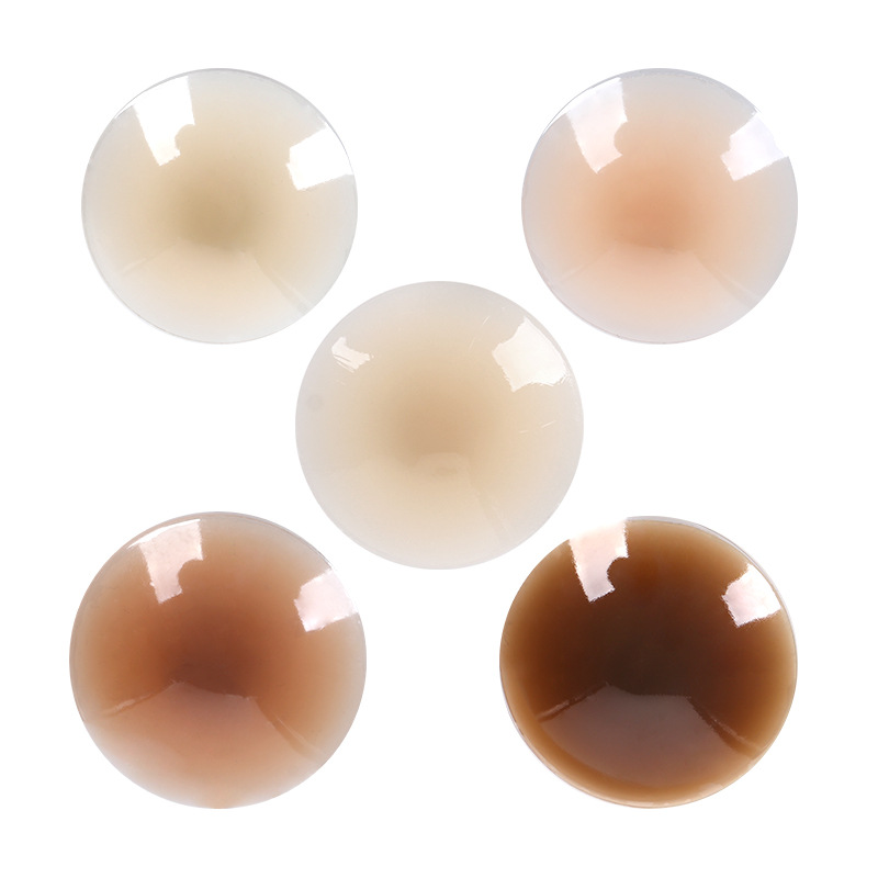 This is the price for a pair. anti-slip nipple pasties. Diameter 8mm, middle thickness 2mm, edge thickness 0.3mm. Available in 5 colors