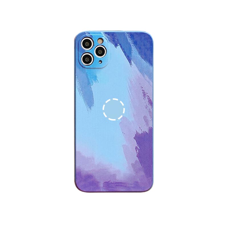 National Watercolor TPU Painting mobile phone protective case