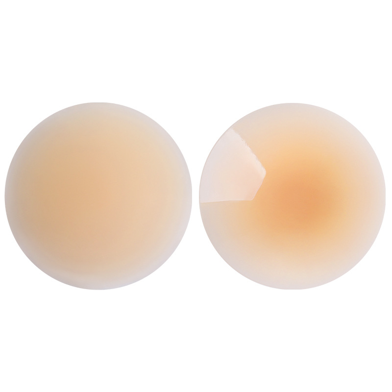 Silicone Nipple covers are waterproof and sweatproof, and have a non-slip diameter of 8mm 445 light skin tone