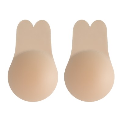 Bunny ear shape Silicone bra lift up Silicone Nipple covers prevent sagging Factory wholesale