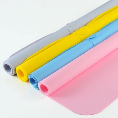 Silicone Mats for Kitchenware, Silica Gel Water Filtering and Drainage, Wholesale