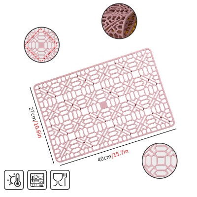 Amazon Heat-Resistant and Easy-to-Clean Dining Table Silicone Mats Wholesale