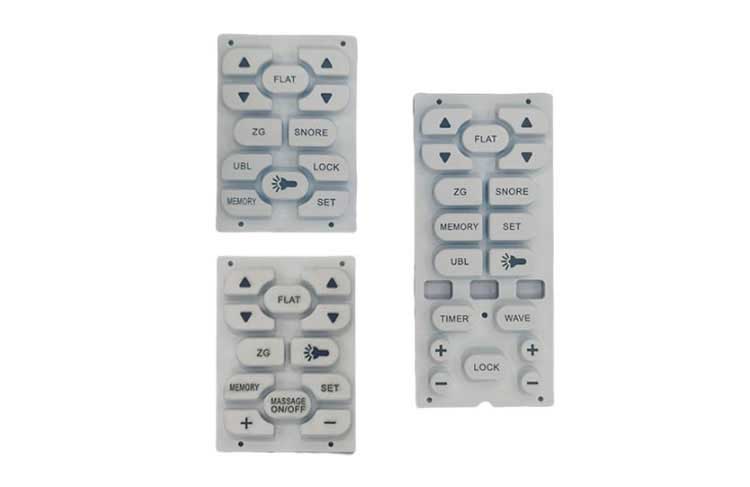 Design principles and advantages of remote control silicone keypad