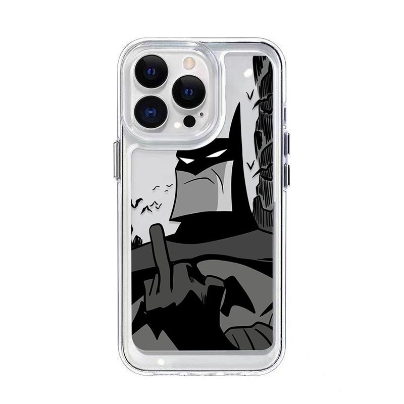 Batman comic pattern silicone phone case supports small batch custom of silicone phone cover