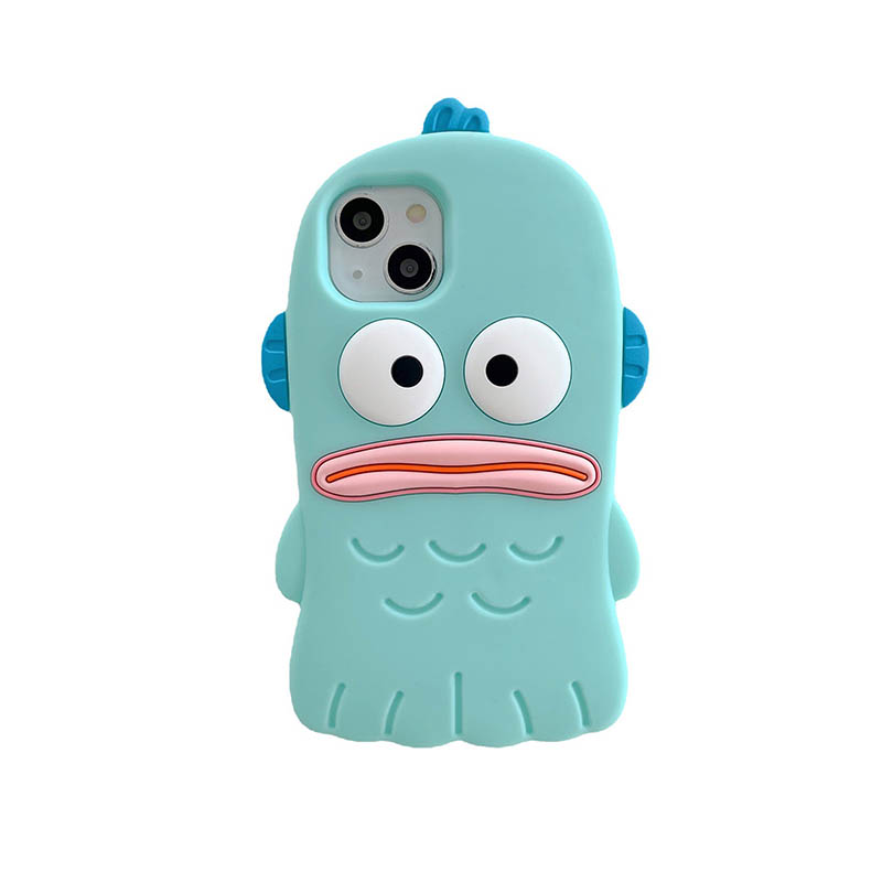Adorable sausage-mouthed octopus phone casing soft shockproof silicone phone case