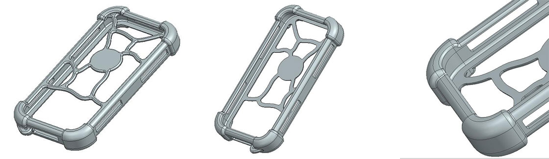 Silicone Phone Case 3D model Design