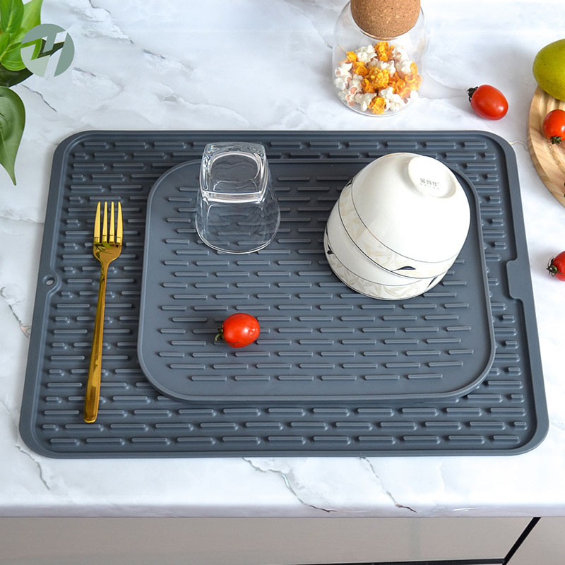 Patterned Checkered Hexagonal Hollowed-out Silicone Mats, High-temperature Resistant Bowl Mats, and Pot Mats Wholesale