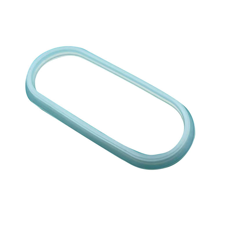 Customizable Silicone Sealing Ring with Rectangular and Rounded Corners for Machine Equipment Oil Tanks