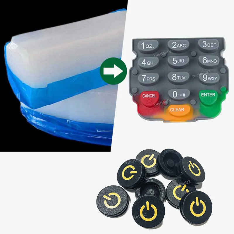 A Comprehensive Guide to Silicone Keypad  and Button Manufacturing From Raw Material to Final Product