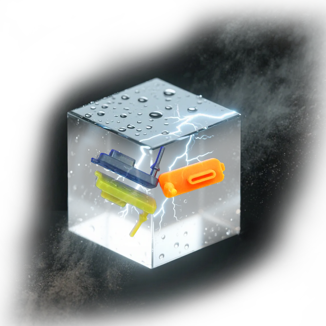 Excellent protection against dust, water, and static electricity