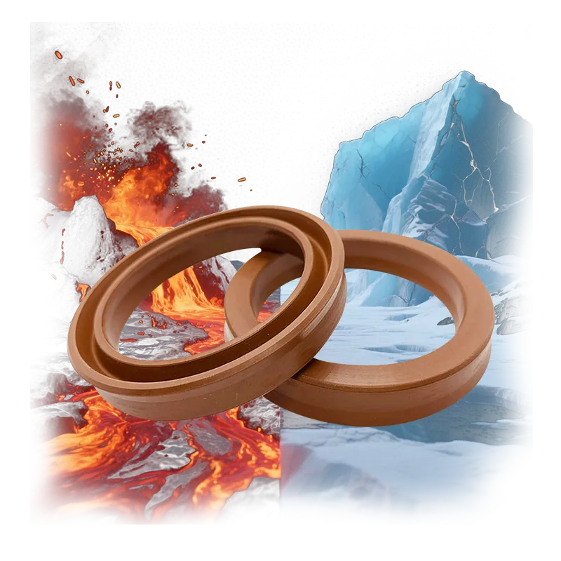High & Low Temperature Resistant Sealing, Stable Sealing from –50°C to 250°C