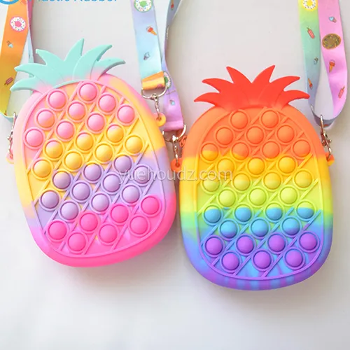 Multi-color silicone molding