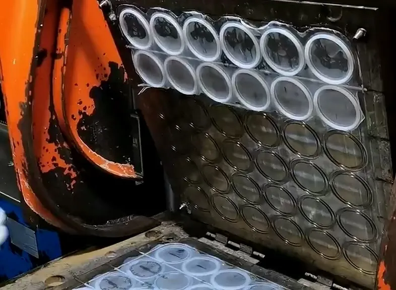 Silicone product molding process