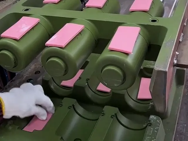Silicone product molding process