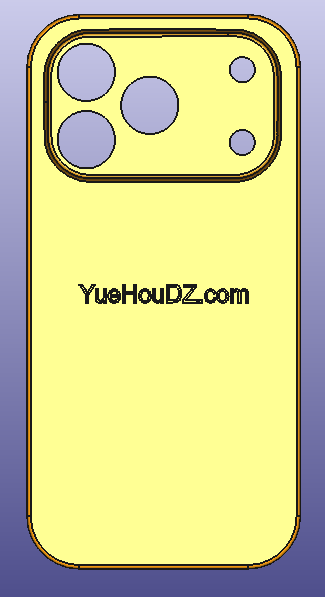 iPhone 17 Pro Silicone Protective Case 3D Model Preview photos