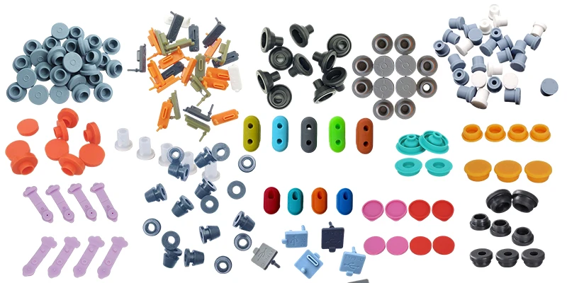 Custom silicone sealing plugs and dust plugs for electronic device ports