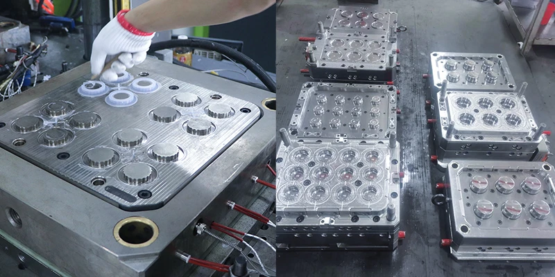 Silicone plug dust plug molding mold