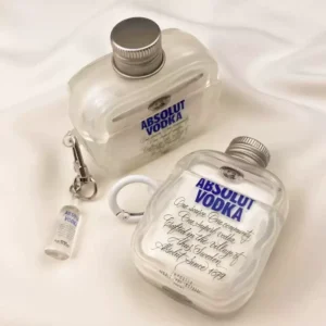 Vodka Bottle Shaped AirPods Pro 3 Silicone Case