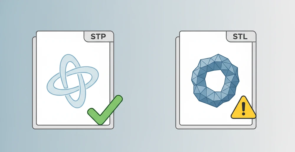 best 3d file format for custom silicone products why step stp is better than stl for mold making