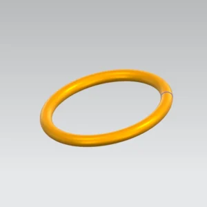 Silikon-O-Ring mit rundem Querschnitt – Gesamtansicht