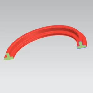T Shaped Cross Section Silicone Sealing Ring Cross Section View