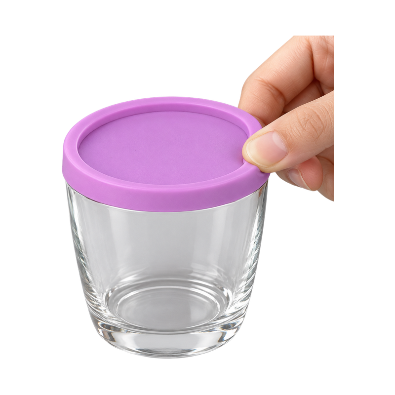 Rim-Specific Overlap Prevents Cup-Lid Lifting and Gaps
